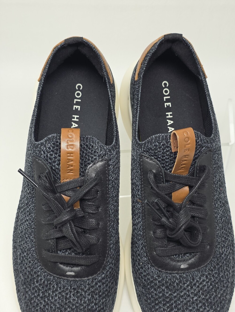 Cole Haan Grand 360 Crosscourt Stitchlite Shoes Black Men's Size 10M C40485 New - Picture 9 of 10